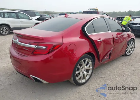 2014 Buick Regal Gs z USA, uszkodzony, nr VIN 2G4GT5GX6E9128998